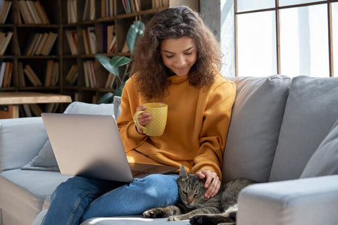 Pawesome Co-Workers! A Kitty's Tips For Working From Home!